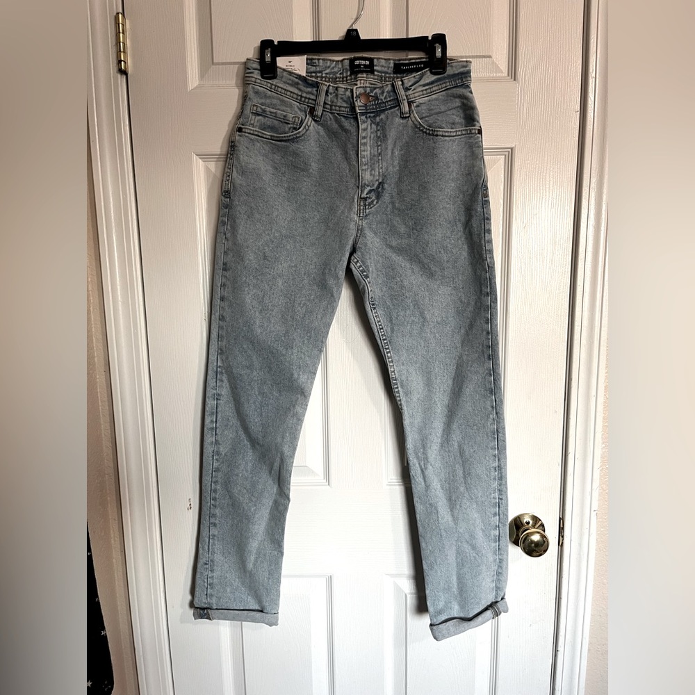 cotton on tapered leg jean